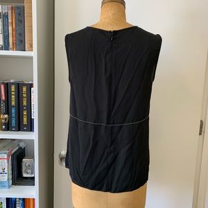 41 Hawthorn Tops - Asymmetrical woven dressy tank with beading 41 Hawthorn Tops - Asymmetrical woven dressy tank with beading